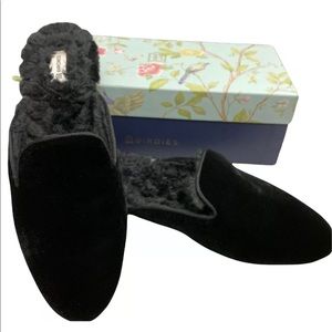 Birdies - Phoebe Black Faux Fur - SZ 9